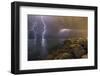 When Lightning Strikes-Mehdi Momenzadeh-Framed Premium Photographic Print