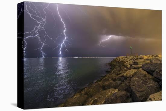 When Lightning Strikes-Mehdi Momenzadeh-Stretched Canvas