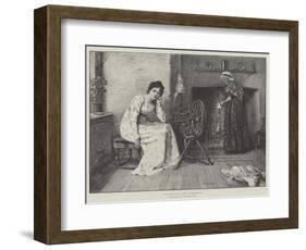 When Lubin Is Away-George Goodwin Kilburne-Framed Giclee Print