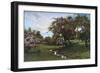 When Nature Painted All Things Gay, 1887-Alfred William Parsons-Framed Giclee Print