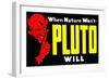 When Nature Won't Pluto Will-Curt Teich & Company-Framed Premium Giclee Print