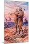 When Night Sets in the Sun Is Down' - British Wwi Postcard Published on Behalf of the National…-Richard Caton Woodville II-Mounted Giclee Print