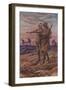 When Night Sets in the Sun Is Down-Richard Caton Woodville II-Framed Giclee Print