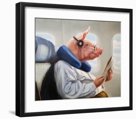 When Pigs Fly No. 2-Lucia Heffernan-Framed Art Print