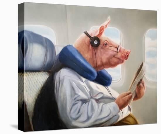 When Pigs Fly No. 2-Lucia Heffernan-Stretched Canvas