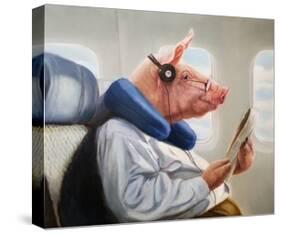 When Pigs Fly No. 2-Lucia Heffernan-Stretched Canvas