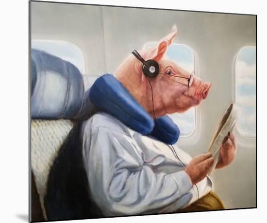When Pigs Fly No. 2-Lucia Heffernan-Mounted Art Print