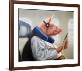 When Pigs Fly No. 2-Lucia Heffernan-Framed Art Print