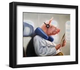 When Pigs Fly No. 2-Lucia Heffernan-Framed Art Print