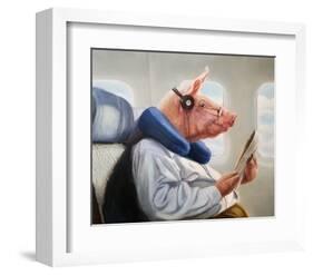 When Pigs Fly No. 2-Lucia Heffernan-Framed Art Print