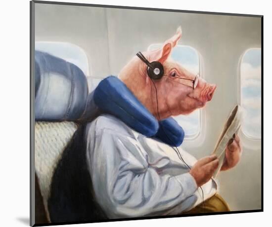 When Pigs Fly No. 2-Lucia Heffernan-Mounted Art Print