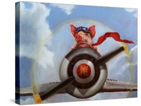 When Pigs Fly-Lucia Heffernan-Stretched Canvas