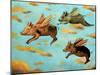 When Pigs Fly-Leah Saulnier-Mounted Giclee Print