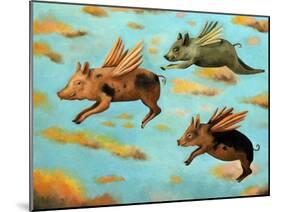 When Pigs Fly-Leah Saulnier-Mounted Giclee Print