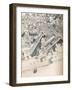 When School Began as We Remembered, C1890-Frederick Richardson-Framed Giclee Print