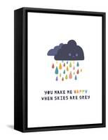When Skies Are Grey-Kindred Sol Collective-Framed Stretched Canvas