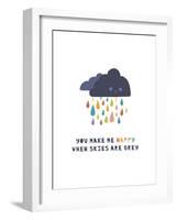 When Skies Are Grey-Kindred Sol Collective-Framed Art Print