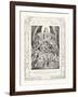 When the Almighty Was Yet with Me, When My Children Were About Me, 1825-William Blake-Framed Giclee Print