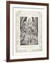 When the Almighty Was Yet with Me, When My Children Were About Me, 1825-William Blake-Framed Giclee Print