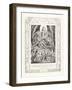 When the Almighty Was Yet with Me, When My Children Were About Me, 1825-William Blake-Framed Giclee Print