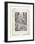 When the Almighty Was Yet with Me, When My Children Were About Me, 1825-William Blake-Framed Giclee Print