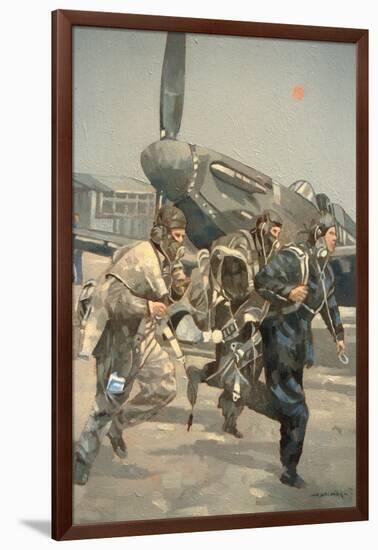 When the Bell Rings-Peter Miller-Framed Giclee Print