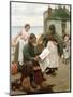 When the Boats are Away, 1903-Walter Langley-Mounted Giclee Print