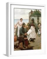 When the Boats are Away, 1903-Walter Langley-Framed Giclee Print