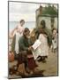 When the Boats are Away, 1903-Walter Langley-Mounted Giclee Print