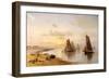 When the Boats Come Home, Skerries Beach, Evening, 1889-Alexander Williams-Framed Giclee Print