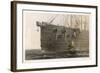 When the Cable Breaks in Mid- Ocean a Buoy is Launched from the "Great Eastern" to Mark the Spot-Robert Dudley-Framed Art Print