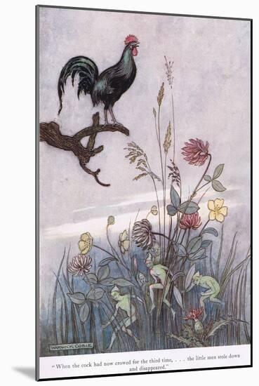 When the Cock Crowed for the Third Time-Warwick Goble-Mounted Giclee Print