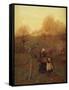 When the Evening Sun is Set-William Blandford Fletcher-Framed Stretched Canvas
