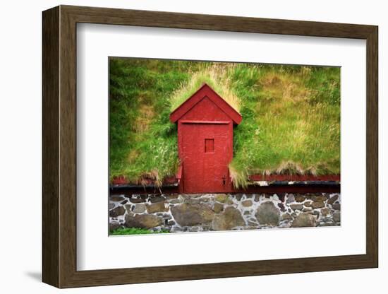 When the Grass Grows on Roofs-Philippe Sainte-Laudy-Framed Photographic Print