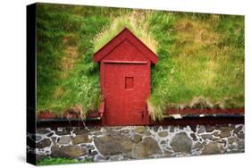 When the Grass Grows on Roofs-Philippe Sainte-Laudy-Stretched Canvas