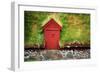 When the Grass Grows on Roofs-Philippe Sainte-Laudy-Framed Photographic Print