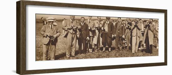 'When the King shot the Shooters', Southwold, 1932 (1937)-Unknown-Framed Photographic Print