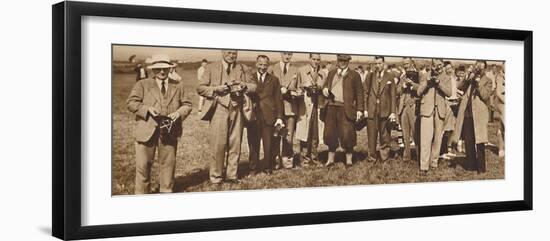 'When the King shot the Shooters', Southwold, 1932 (1937)-Unknown-Framed Photographic Print