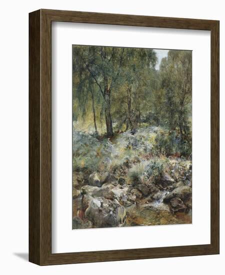 When the Leaves Begin to Turn, 1856-Alfred William Hunt-Framed Giclee Print