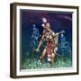 When the Red Man Rode: The Cherokee-Ron Embleton-Framed Giclee Print