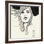 When The Sky-Manuel Rebollo-Framed Art Print