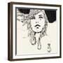 When The Sky-Manuel Rebollo-Framed Art Print