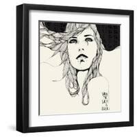 When The Sky-Manuel Rebollo-Framed Art Print