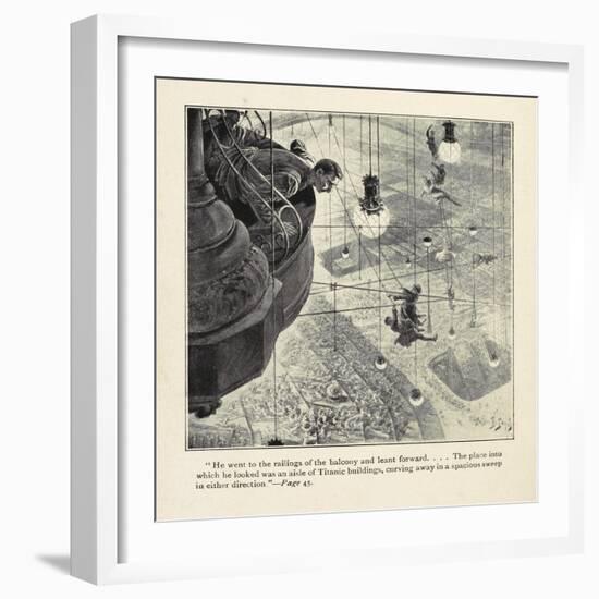 When the Sleeper Wakes-Herbert Wells-Framed Giclee Print