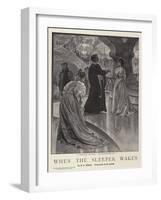 When the Sleeper Wakes-Henri Lanos-Framed Giclee Print