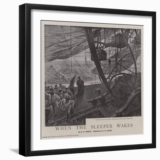 When the Sleeper Wakes-Henri Lanos-Framed Giclee Print