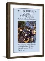 When the Sun Comes After the Rain-null-Framed Art Print