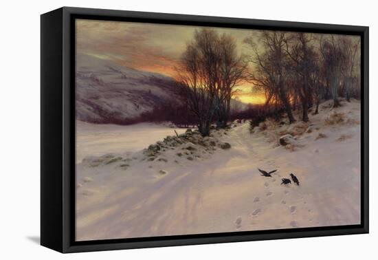 When the West with Evening Glows, 1901-Joseph Farquharson-Framed Stretched Canvas