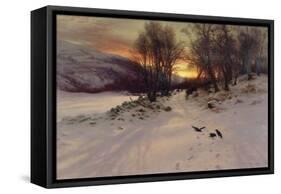 When the West with Evening Glows, 1901-Joseph Farquharson-Framed Stretched Canvas