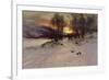 When the West with Evening Glows, 1901-Joseph Farquharson-Framed Giclee Print